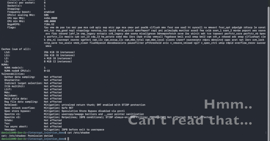 New Interrupt Injection Attack Can Bypass Spectre v2 Defenses on Intel and AMD CPUs