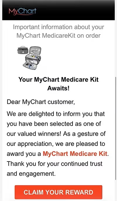 Health Systems Warn Patients About Epic MyChart Patient Portal Phishing Scam