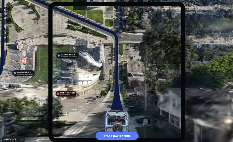 Orbify.eu pitches warped Inception-style 3D maps for navigation