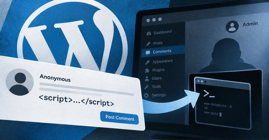 WordPress Comment2Shell Flaw Can Turn Anonymous Comment XSS Into RCE via Admin Session