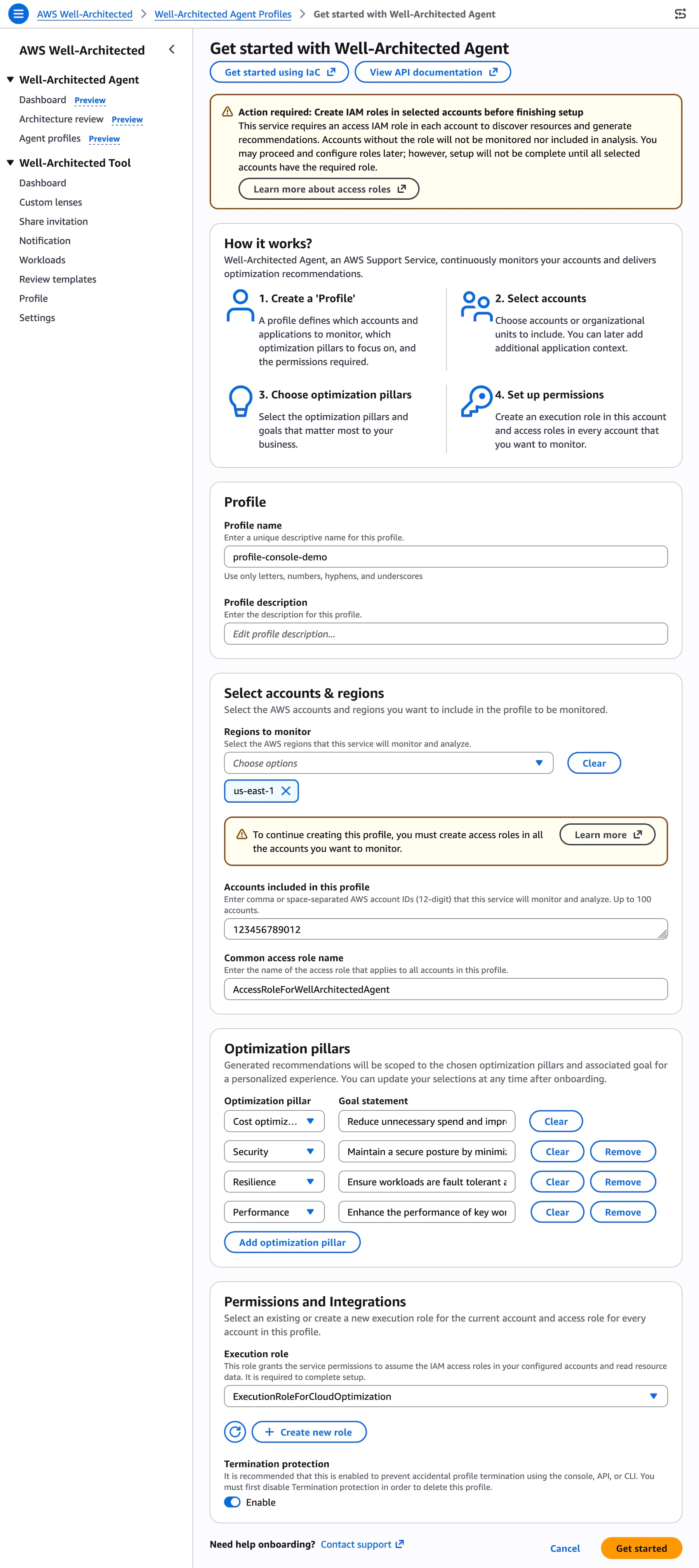 Announcing AWS Well-Architected Agent, an AI-powered intelligence to optimize your cloud environment (preview)