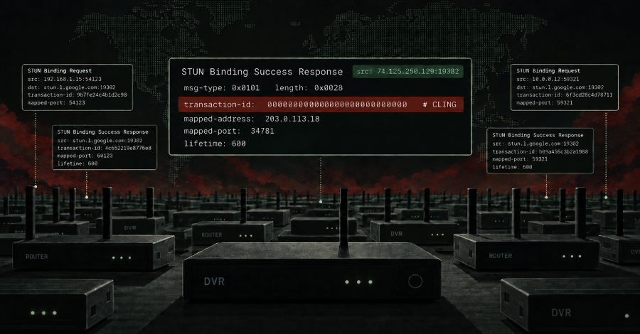 Realtek Jungle SDK Exploit Attempts Deliver Cling Botnet With STUN-Based C2