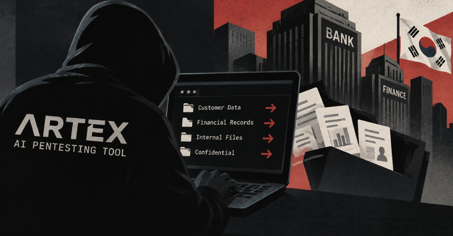 ARTEX AI Pentesting Tool Used in Data Theft Attacks on South Korean Financial Firms