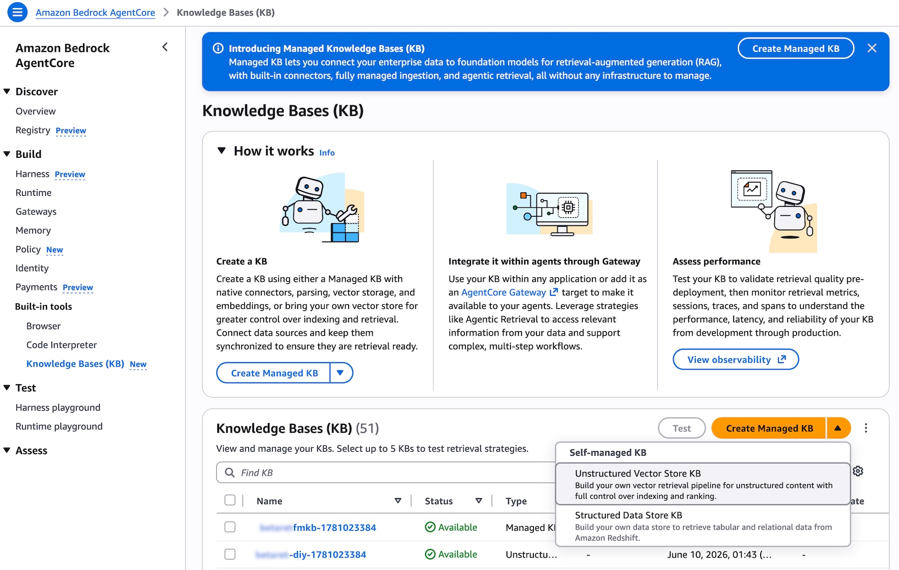 Introducing Amazon Bedrock Managed Knowledge Base for faster, more accurate enterprise AI applications
